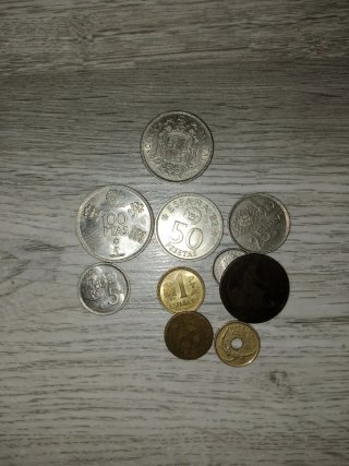 Oportunidad,  10 monedas España Mundial 82 y más.