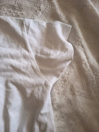 Camiseta Zara manga corta blanca 11/12