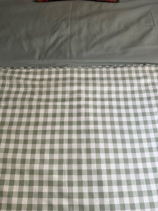 2 Fundas Nórdicas Cama 90 Vichy Verde