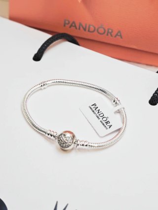 Pulsera Pandora Plata S925 17cm