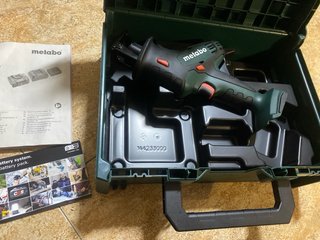 Sierra sable Metabo inalambrica. Nuevo