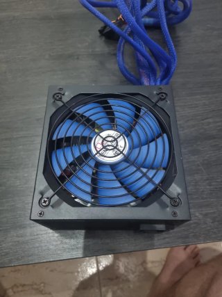 Fuente de Alimentación PC Azul 750W 80 plus