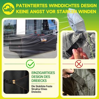 Funda Mesa Exterior Enzeno Impermeable 80x120x74cm