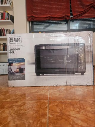 Horno Black+Decker 60L Nuevo