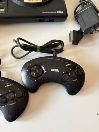 Sega Mega Drive Console Nera