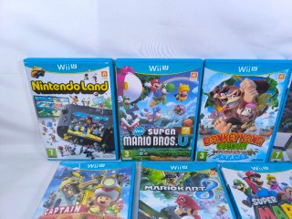 Pack 9 Juegos Wii U: Mario, Minecraft, Toad