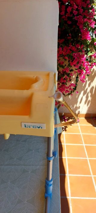 Bañera y cambiador para bebé
