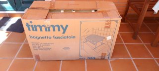Bañera y cambiador para bebé