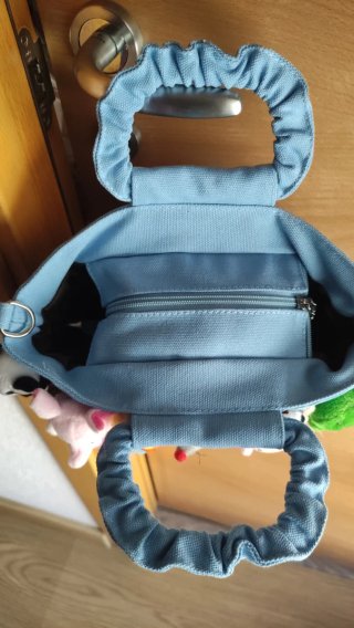 Bolso de lona con peluches