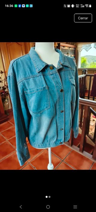 Chaqueta Vaquera Oversize Jimin 95 BTS K-pop