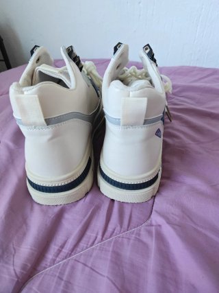 Zapatillas Botas Beige y Azul Talla 43