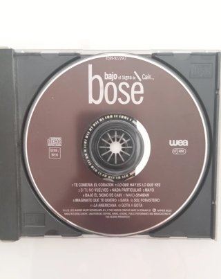 CD Miguel Bosé - Bajo el Signo de Caín