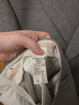Traje Emilio Tucci Gris