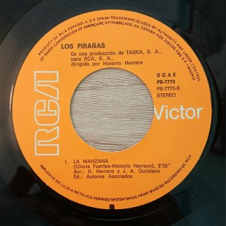 Vinilo Los Pirañas Verano Azul / La Manzana