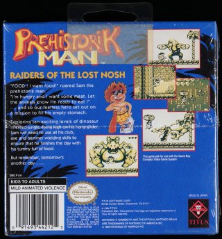 Prehistorik Man Game Boy Precintado US