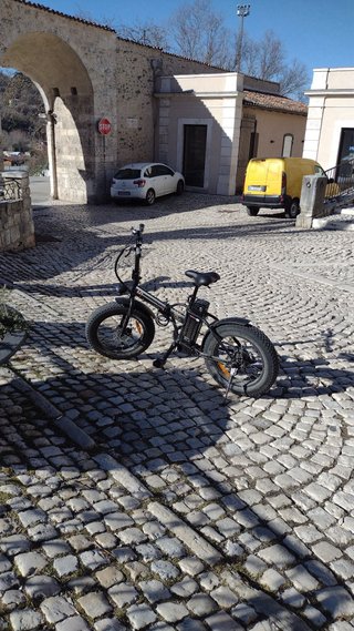 Bicicletta elettrica Smartway Fat Bike 20