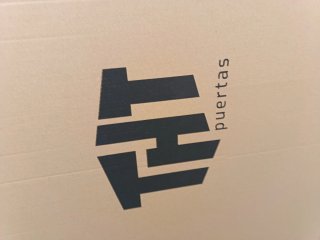 Hoja puerta seguridad blanca SAGA 90x210