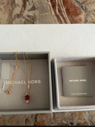 Collana Michael Kors Argento Sterling e zirconi