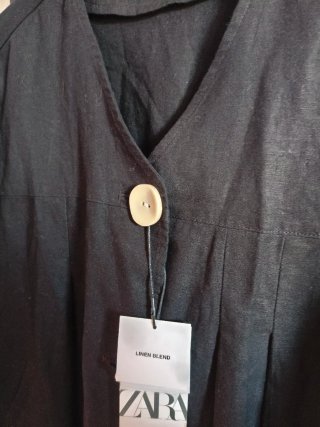 Chaqueta Zara Talla XS Negra