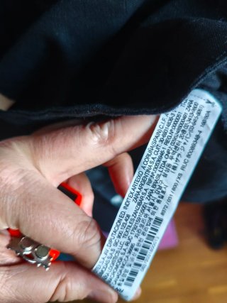 Chaqueta Zara Talla XS Negra