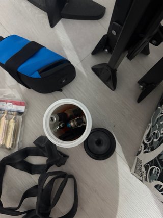 Soporte Reparación Bicicleta + Bomba