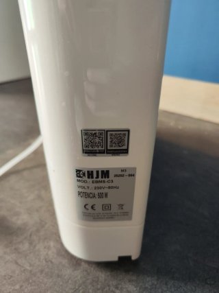 2 Radiadores Eléctricos 500W