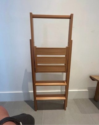Escalera madera efecto madera