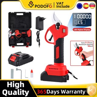 Tijeras de podar electricas con 1 bateria