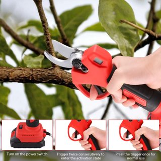 Tijeras de podar electricas con 1 bateria