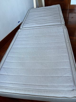 Puff Cama Ikea Vallentuna Beige
