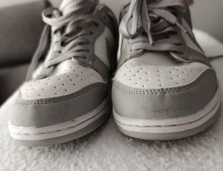 Nike Dunk Low Grey Fog White Talla 45 Originales