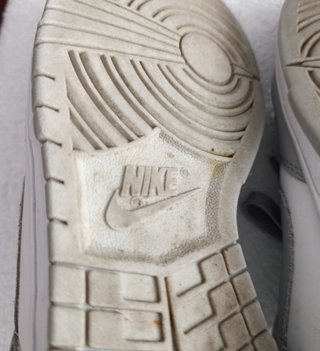 Nike Dunk Low Grey Fog White Talla 45 Originales