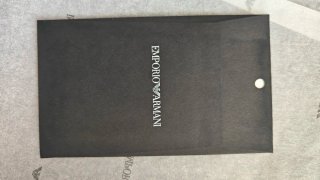 Bolso bandolera Emporio Armani negro piel
