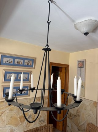 Lámpara de techo IKEA estilo candelabro