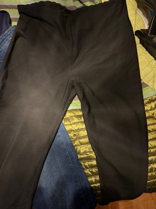 Pantalones de maternidad tejano y mallas