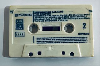 Casete The Beatles - Ballads (1980) Primera Edic