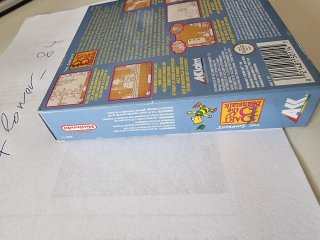 The Simpsons Bart & the Beanstalk Game Boy cib