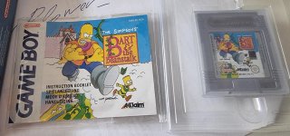 The Simpsons Bart & the Beanstalk Game Boy cib