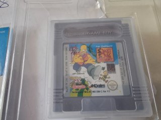 The Simpsons Bart & the Beanstalk Game Boy cib