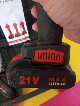 Tijeras Eléctricas Podar Inalámbricas 21V