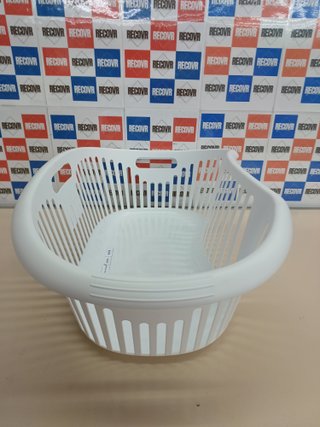 Cestino lavatrice ergonomico 8kg bianco Tatay