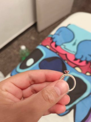 Anillo Pandora Corazón Lila you i me