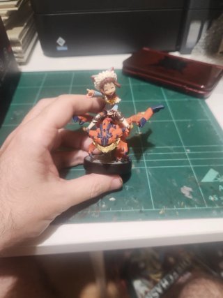 Amiibo Rathalos & RiderGirl Monster hunter stories