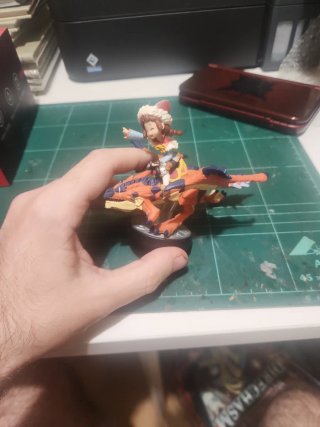 Amiibo Rathalos & RiderGirl Monster hunter stories