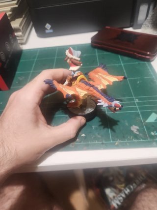 Amiibo Rathalos & RiderGirl Monster hunter stories