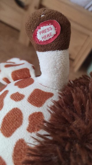 Jirafa Balancín Peluche
