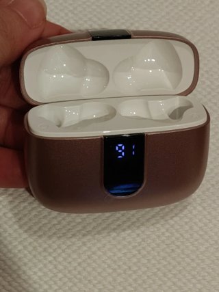 Cuffiette Bluetooth Rosa con Custodia