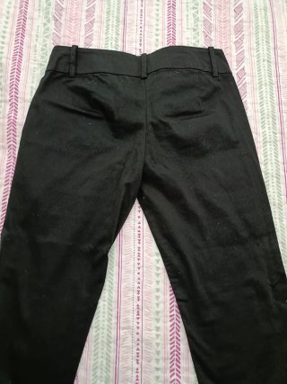 Pantalón vestir negro talla 38