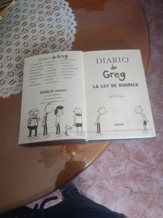 Libro del diario de greg parte 2 está muy guapo
