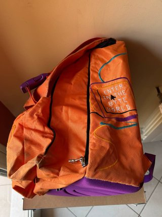 Zaino Vintage Seven Byte Computer Anni 90/2000